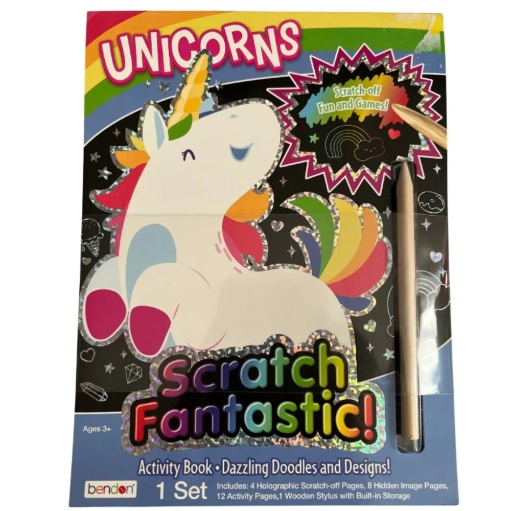 Pick (2) Scratch Fantastic Activity Book - Picture 3 of 4